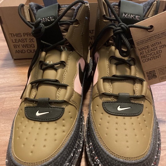 Nike Air Force 1 High Boots Next Nature Brown Kelp NWT - Picture 4 of 5